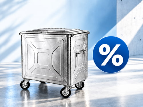 Abfallcontainer online kaufen bei Max Urech AG