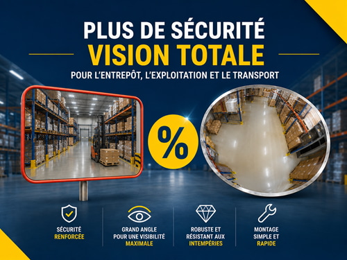 Miroir de sécurité Dancop à prix promotionnel