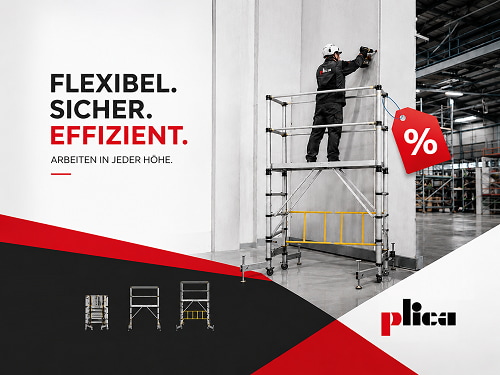 Mobile Teleskopgerüste von Plica online kaufen bei Max Urech AG
