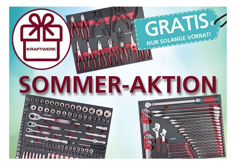KRAFTWERK - Promotion d'été - assurez-vous un cadeau