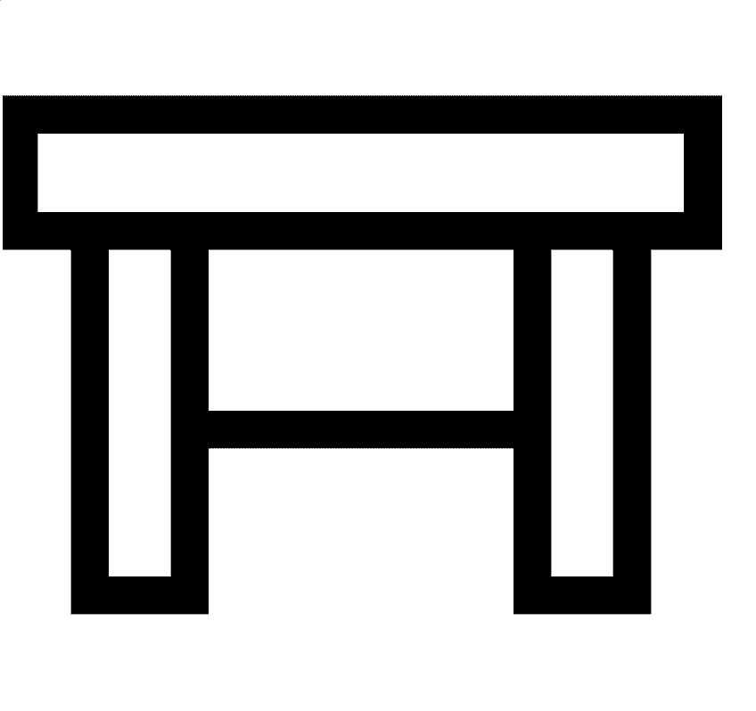 Table de travail 
