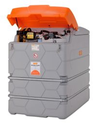 Cuve diesel CUBE de Cemo avec pompe électrique pour usage l’extérieur | capacité 1000 – 5000 l 