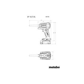 Metabo Akku-Blaspistole BP 18 LTX BL, 18 V (Solo), ohne Werkzeugkoffer