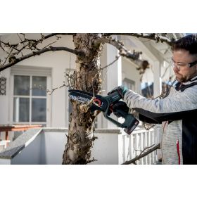 Metabo Akku-Gehölzsäge MS 18 LTX 15, 18 V ohne Akku, ohne Ladegerät, ohne Werkzeugkoffer