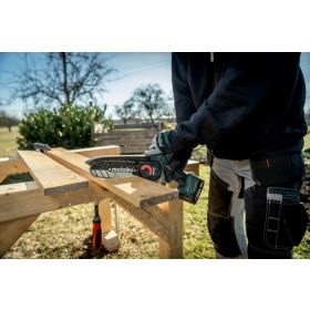 Metabo Akku-Gehölzsäge MS 18 LTX 15, 18 V ohne Akku, ohne Ladegerät, ohne Werkzeugkoffer