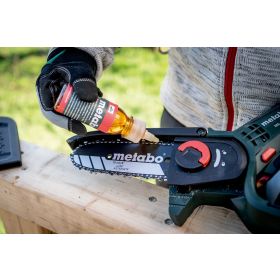 Metabo Akku-Gehölzsäge MS 18 LTX 15, 18 V ohne Akku, ohne Ladegerät, ohne Werkzeugkoffer
