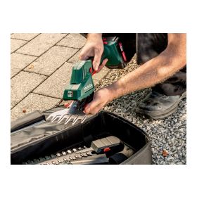 Metabo Akku-Strauch- und Grasschere SGS 18 LTX Q, 18 V (Solo) mit metaBOX 145 L