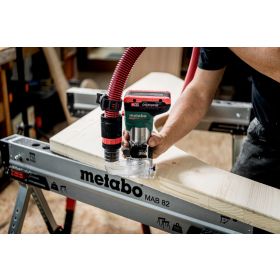 Metabo Akku-Kantenfräse FMV 18 LTX BL 8, 18 V ohne Akkupack, ohne Ladegerät, ohne Werkzeugkoffer