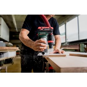 Metabo Akku-Kantenfräse FMV 18 LTX BL 8, 18 V ohne Akkupack und Ladegerät, mit metaBOX 145 L