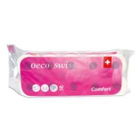 Toilettenpapier / WC-Papier Oeco Swiss Comfort, 3-lagig, Packung à 10 Rollen
