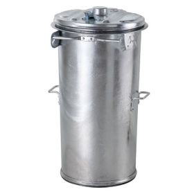 Metall-Abfallbehälter feuerverzinkt, in diversen Grössen