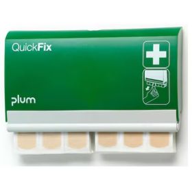 Pflasterspender QuickFix mit 2 x 45 elastische Pflaster, grün/weiss