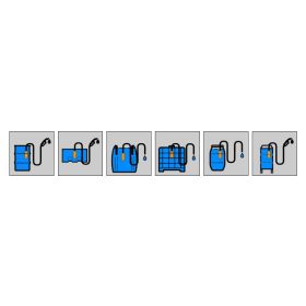 Elektro-Tauchpumpen-Set CENTRI SP 30 für AdBlue®, Diesel, Wasser, Frostschutz 12 V mit Polzangen, ca. 25 l/min.