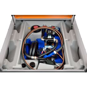 Baustellentank DT-Mobil PRO PE Combi Basic 850 l Diesel / 100 l AdBlue® mit 230 V-Pumpe