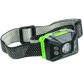 Steffen LED Stirnlampe 210, 210 lm, IPX4, Leuchtweite 100 m, schwarz/grün