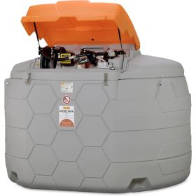 Cuve diesel CUBE de CEMO en différents versions avec pompe électrique pour usage l’extérieur | capacité 5000 l 