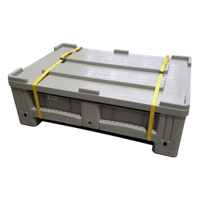 Kunststoff-Sammelbehälter für Lager- und Transport von Batterien