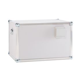 Armoire de sécurité pour le stockage de piles au lithium sans pieds d'empilage - LockEX, 880 x 660 x 520 mm