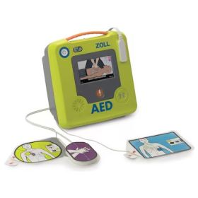 Défibrillateur AED 3, écran couleur LCD, mode d'emploi en italien