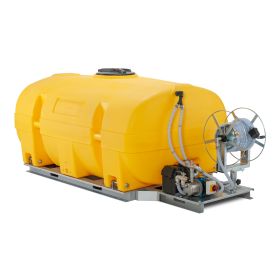 Mobiles Bewässerungssystem BWS 130-PE mit Elektropumpe 24 V und Li-Ion-Akku, Inhalt 2000 Liter, ohne Schwallwände