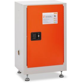 Armoire de protection contre les flammes FMplus pour le stockage de batteries au lithium