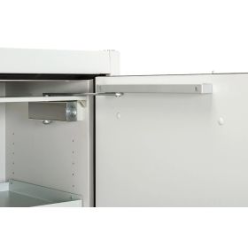 Armoire de sécurité PROline 12/20 Type 90 avec étagères à bacs, volume de rétention 66 l, 1200 x 600 x 1950 mm