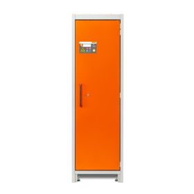 Armoire de sécurité PROline 6/20 Type 90, charnière de porte à droite avec étagères à bacs, 600 x 600 x 1950 mm