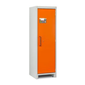Armoire de sécurité PROline 6/20 Type 90, charnière de porte à droite avec étagères à bacs, 600 x 600 x 1950 mm