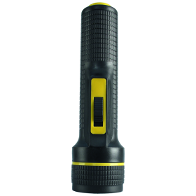 Steffen LED Lampe de poche plastique, fonctionnement à piles, 5 lm, IPX2, noir/jaune