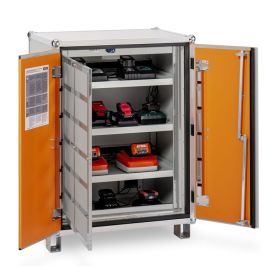 Cemo Armoire de chargement et de stockage de batteries 8/10 Basic LockEX 2.0, différents versions