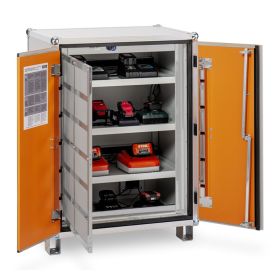 Cemo Armoire de chargement et de stockage de batteries 8/10 Premium LockEX 2.0, différents versions