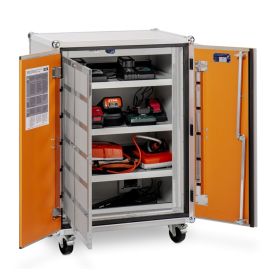 Cemo Armoire de chargement et de stockage de batteries 8/10 Premium Plus LockEX 2.0, différents versions