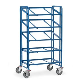 Eurokastenwagen, 935 x 666 x 1686 mm, Tragkraft 400 kg, offene Rahmen
