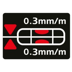Kapro Wasserwaage Apollo, Aluminium Horizontal + Vertikal Anzeige, 1800 mm
