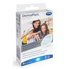 Brandwundenpflaster DermaPlast Hydro, 68 x 43 mm, Packung mit 8 Stück