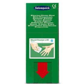 Wundreiniger Salvequick, Cederroth 3227, Refill, Packung à 40 Stück