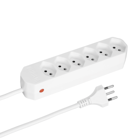 Steffen Multiprise COMPACT, prises de courant T13, 10 A, IP20, câble de 1.5 m, différentes versions