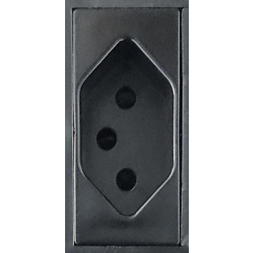 Steffen Multiprise CORNER, 4 x T13, 1 x USB-A, 1 x USB-C, avec interrupteur, 10 A, IP20, câble de 2 m, anthracite