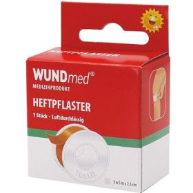 Textilklebepflaster, WUNDmed, 02-083, 5000 x 25 mm