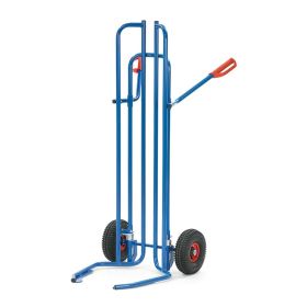 Reifenkarre mit Spezialrahmen und Luftbereifung, Tragkraft 200 kg