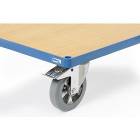 Aufpreis für Räder mit Elastic-Bereifung, nicht kreidend, hohe Lebensdauer, Raddurchmesser 125 mm