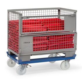 Fetra Paletten-Fahrgestell für Routenzüge 1050 kg, geeignet zur Mitnahme auf marktüblichen Routenzuganhängern