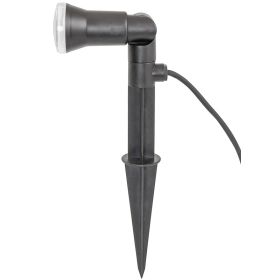 Steffen GardenLine Spot mit LED-Lampe 6W, 400lm, 4000K, H05RN-F, 3 m Kabel