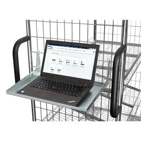 Fetra Support pour ordinateur portable Accessoires pour chariots de préparation de commandes galvanisés