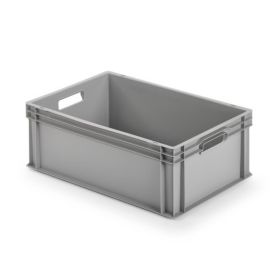 Euro-Stapelbehälter - Aufbewahrungsbox in praktischer Grösse, 600 x 400 x 220 mm