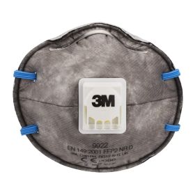 3M Masque de protection respiratoire 9922C2 noir/bleu, 2 pièces