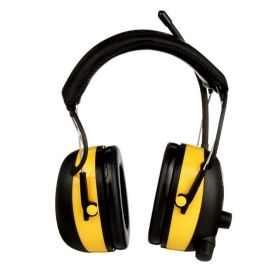 3M Protection auditive Peltor WorkTunes Radio Digital AM/FM noir/jaune, 1 pièce