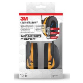3M Coquilles anti-bruit de tête confort Peltor X2A noir/jaune, 1 pièce