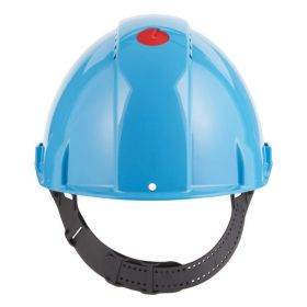 3M Schutzhelm G3000, 1 Stück, für Baugewerbe und Landwirtschaft, Farbe blau