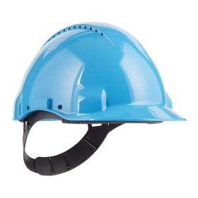 3M Schutzhelm G3000, 1 Stück, für Baugewerbe und Landwirtschaft, Farbe blau